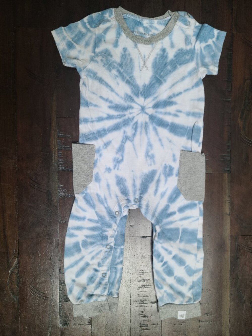 💜 Burts Bees Boys Romper